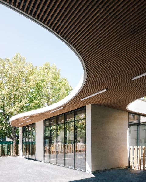 Ecole Simone de Beauvoir - Drancy - Bond Society & Antoine Daudré-Vignier