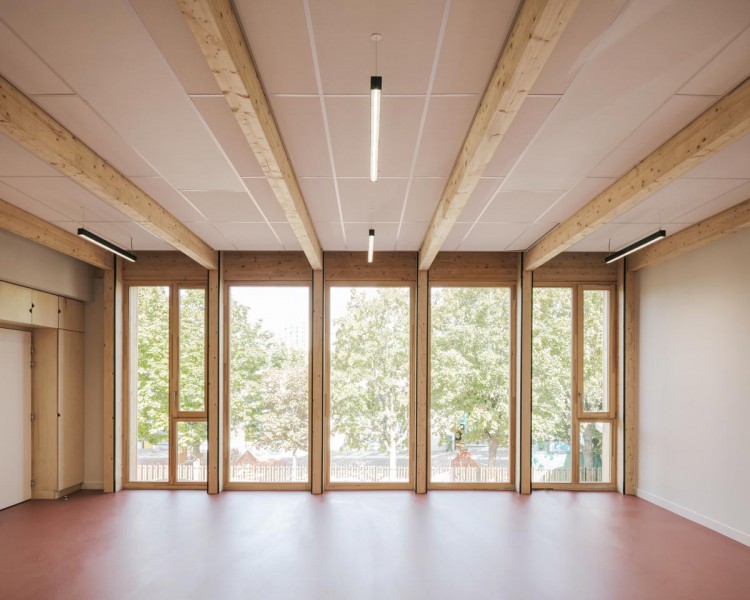 Ecole Simone de Beauvoir - Drancy - Bond Society & Antoine Daudré-Vignier