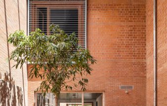 Raumsequenz  aus Ziegeln