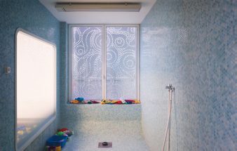 Die perforierte Wand