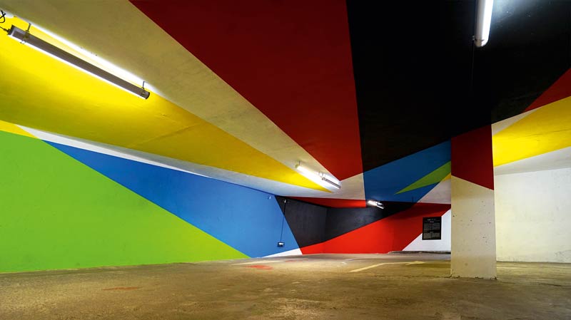 Farben in der Garage - architektur-online : architektur-online