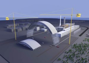 Der Albtraum - Beton über der Atomruine - architektur-online