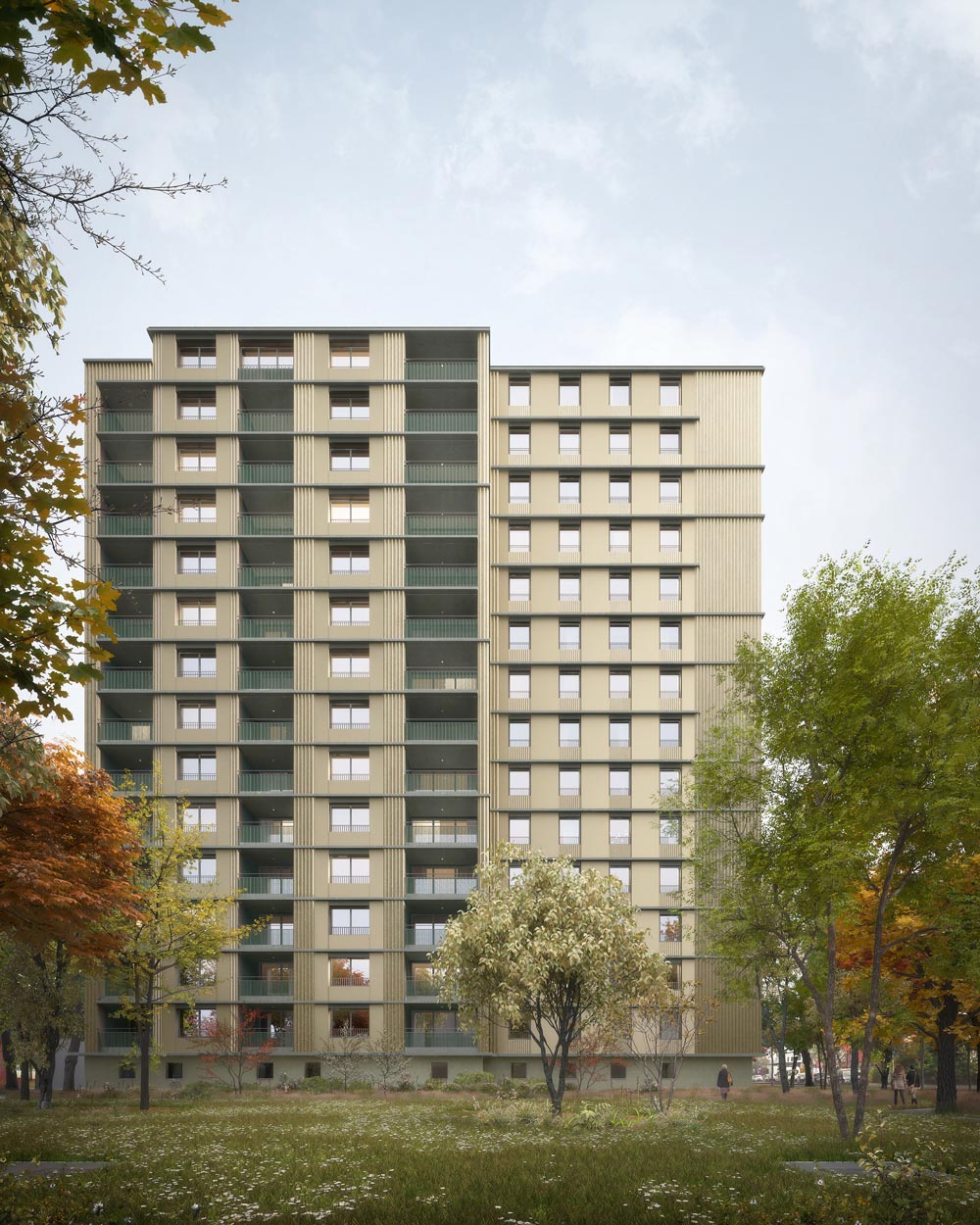 Studio Molter - Wohnhochhaus in Regensburg