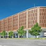 Filigranes Fassadenmuster