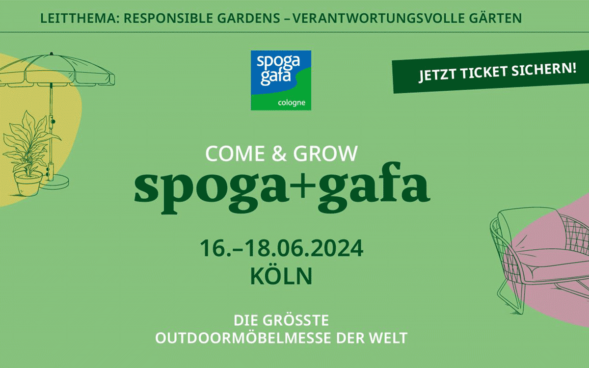 spoga+gafa 2024: Neuheiten und Trends für das Leben im Garten