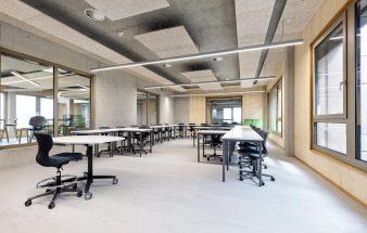 Kautschukböden für zukunftsorientierte Bildungsstätten