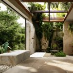 Zirkuläres Badvergnügen