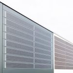 Vollintegrierte PV-Module an der hinterlüfteten Metallfassade