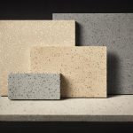 Terrazzo-Optik für Pflastersteine