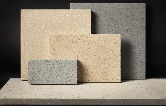 Terrazzo-Optik für Pflastersteine